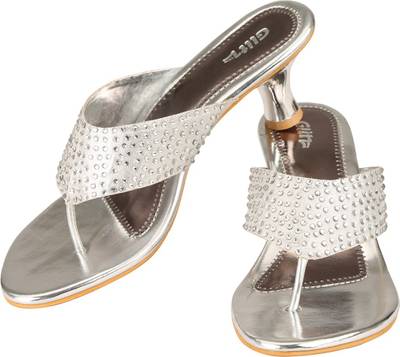 Glitz Women Beige Heels