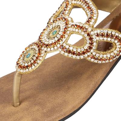 Glitz Women Beige Heels