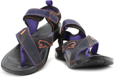 

Puma Men peacoat-clematis blue-nasturtium Sports Sandals