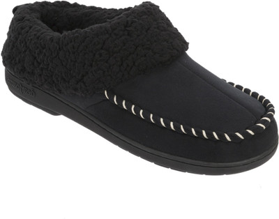 

Dearfoams Women Black Clogs