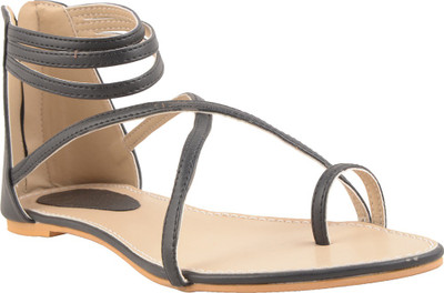 

Adorn Women Black Flats