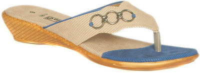 

Dolphin Miles Women Blue Wedges