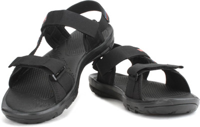 

ADIDAS Men BLACK/BORANG/WHITE Sports Sandals