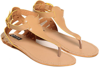 

TEN Women Beige Sandals