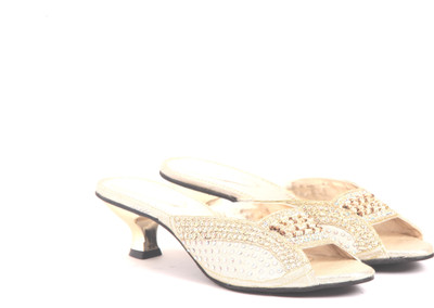 

Adorn Women Golden Heels