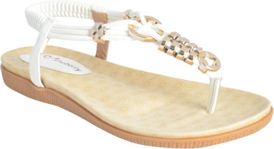 

Shuberry Women White Flats