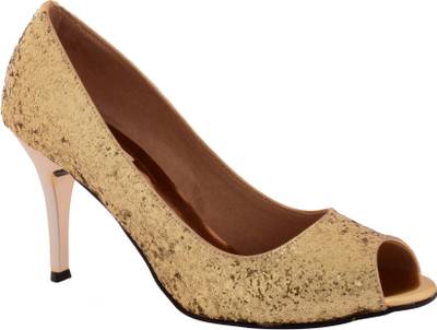 Indulgence Women Gold Heels