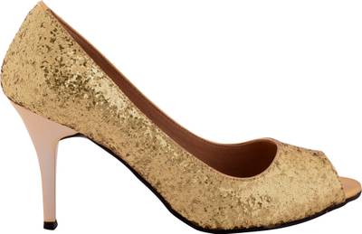 Indulgence Women Gold Heels