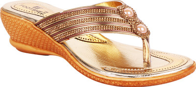 

Footshez Women Golden Flats