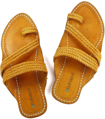 eKolhapuri Men Tan Flats