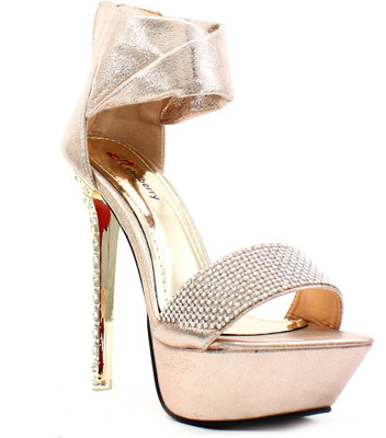 

Shuberry Women Gold Heels