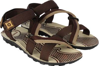 Oricum Men Blue &amp; Grey Sandals