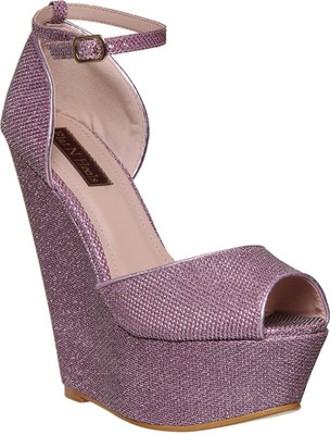 

Flat n Heels Women Pink Wedges
