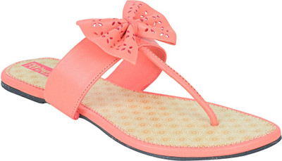 

Footrendz Women Peach Flats
