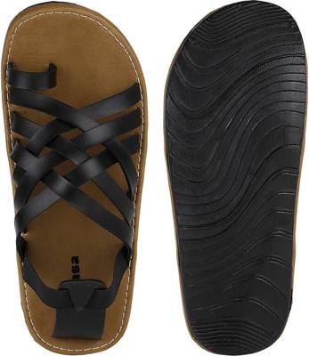 Kraasa Men Tan Sandals