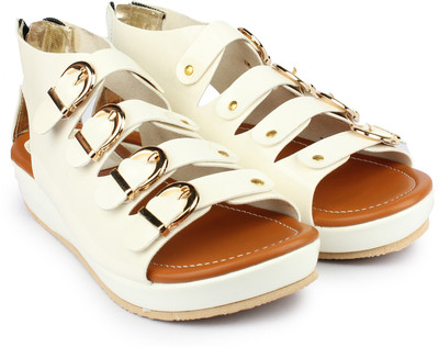 

Bonzer Women White Sandals