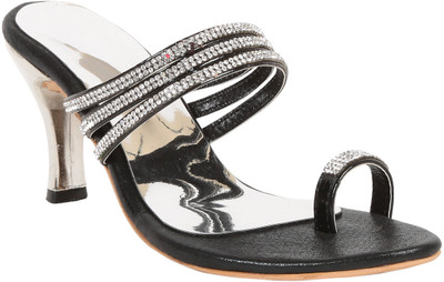 

Adorn Women Black Heels