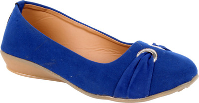 

Indirang Women Blue Flats
