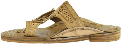 eKolhapuri Men Yellow Sandals