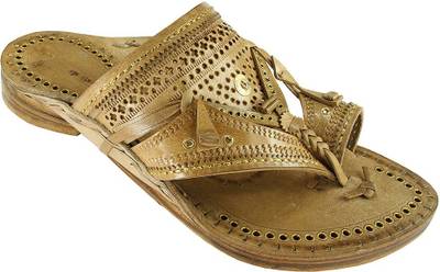 eKolhapuri Men Yellow Sandals