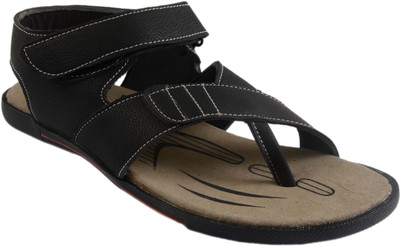 

Shoegaro Men Black Sandals
