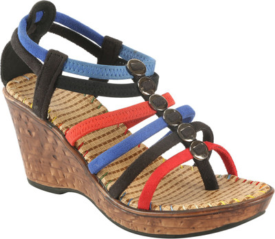 

Zachho Women Black Wedges