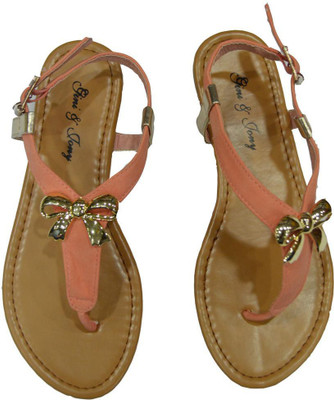 

Gini & Jony Girls Sports Sandals, Fuschia(1266)