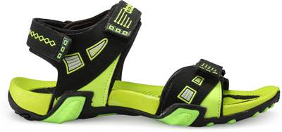 Corpus Men Black::Green Sandals