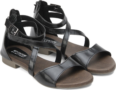 

My Foot Women Black Flats