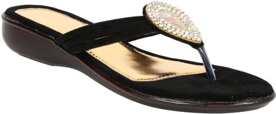 

Adorn Women Black Wedges