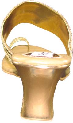 Faith Women Gold Heels