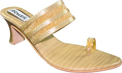 Faith Women Gold Heels