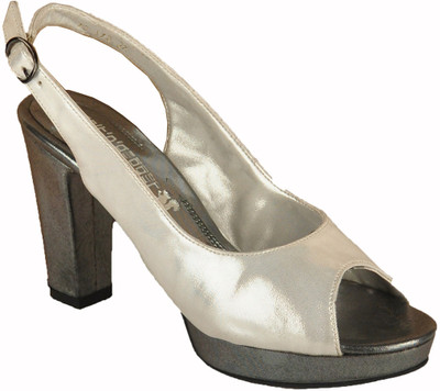 

Salt N Pepper Women Silver Heels
