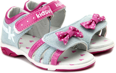 

Kids Ville Boys & Girls Sports Sandals(Pink