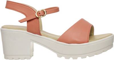 Bruno Manetti Women Orange Heels