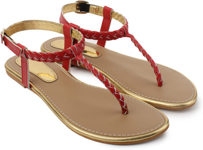

Shezone Women Red Flats