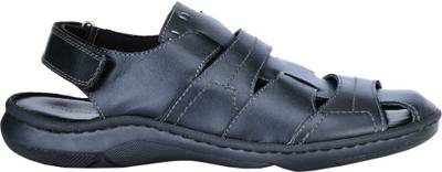 Khadim's Men Black Sandals