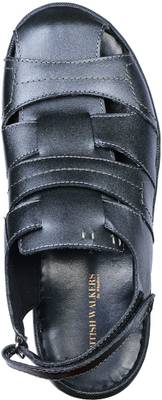 Khadim's Men Black Sandals