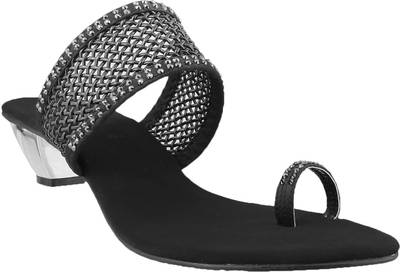 Mochi Women 11,Black Heels