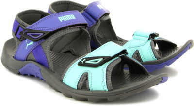 

Puma Women Blue Iris, Steel Grey Heather, Aruba Blue Sports Sandals