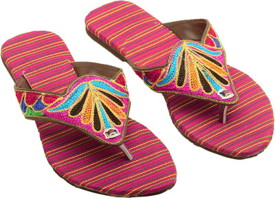 

Footrendz Women Blue::Brown::Pink Flats