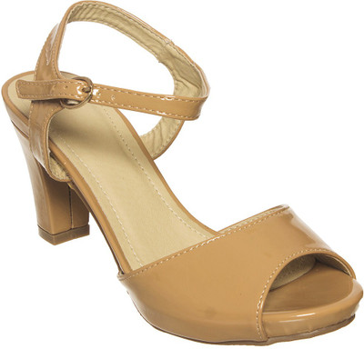

Flat n Heels Women Khaki Heels