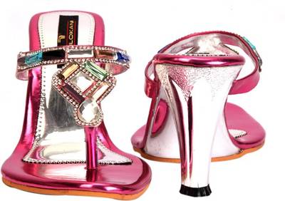 Trilokani Women Pink Heels