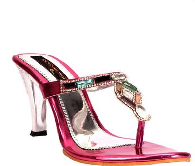 Trilokani Women Pink Heels
