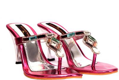 Trilokani Women Pink Heels