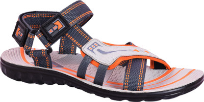 

Aztec Men Orange, Grey Sandals