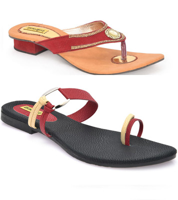 

Indirang Women Multicolor Flats
