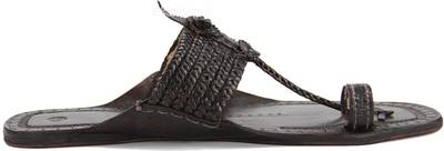eKolhapuri Men Dark Brown Sandals