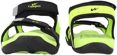 Campus Men Bk::FGrn Sandals