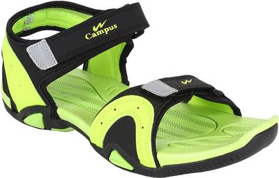 Campus Men Bk::FGrn Sandals
